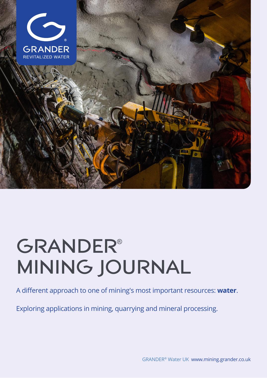 Cover of the GRANDER Mining Journal